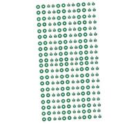 Toyvian 100 Ensembles Clip de Suspension pour Plantes de Clips Verts Rondelles Accessoires de Fixation pour Fleurs et Plantes Installation Facile Espace pour Jardinage et Balcon