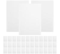Toyvian 100 Feuilles Papier Photo Autocollant Feuilles D'impression Photo Papier Blanc Forte Absorption D'encre Haute Brillance pour Imprimante