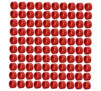 Toyvian 100 Pièces Anneaux Identification pour Volaille Lot de Anneaux Numérotés pour Poules Canards Marquage Pratique pour Gestion Élevage