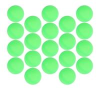 Toyvian 100 Pièces Balles de Ping-Pong Mates sans Couture 40mm en | Lot Vert Clair, Finition Mate sans Lettres, Usage Entraînement et Tirages, pour Bingo et Loisirs Créatifs