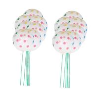 Toyvian 100 Pièces ballon à pois ballons de fête en latex ballons pour la fête d'anniversaire décorations de mariage pour les enfants émulsion