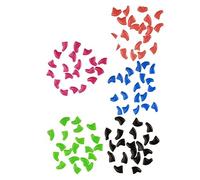 Toyvian 100 Pièces Capsules de Protection pour Griffes de Chat et Chien Couleurs Accessoire de Toilettage Sécurisé et Pratique