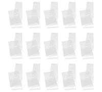 Toyvian 100 Pièces Paquet de Rangement pour Cravates Transparent en Plastique, Cache-Cravates, pour 1 Cravate de 8cm, Rangement Un Tiroir, Événements, Homme