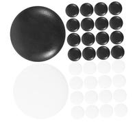 Toyvian 100 Pièces Petites Pièces de Go Résistantes Aux Chocs Accessoires Compacts pour Jeu de Go Noir et Blanc pour Exercices de Réflexion et Loisirs