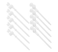 Toyvian 100 Pièces Windmill Replacement Rods Plastic Poles for DIY Pinwheel Projects Outdoor Group Activities Parks Beaches