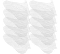 Toyvian 1000 Couvre-Pieds Jetables en Plastique Transparent 09 G Paquet Hydratants Pieds Protection Longue Tube Imperméable Anti-Odeurs pour Bains de Pieds Épilation et Soins Spa