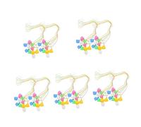 Toyvian 100pièces Boîte à Dents De Lait Pour Garçon Fille Rangement Souvenir De Dents Perdues Conteneur Couleurs Mixées Pour Garder Les Souvenirs Enfance