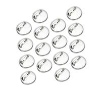 Toyvian 100pièces Epingle De Broche Fermoirs Accessoire Alliage Pour Création Bijoux Couture Corsage Étiquette Porte-badge