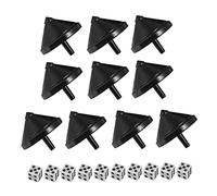 Toyvian 10ensemble Set De Accessoires De Créatifs Gyroscope De Scène Amusant pour Spectacles Et Fêtes pour Étonner Vos Et Amuser