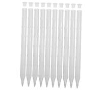 Toyvian 10ensemble Tuyau De Ventilation pour Racines des Plantes Tube Aération Anti-pourriture Tuteur Respirant Tuteur De Drainage pour Orchidées Et Plantes à Fleurs