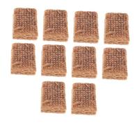 Toyvian 10pièces Blocs Allume-feu pour Barbecue Cubes Étanches Allume-feu De Survie Et Camping Légers Et Portables pour Feux De Camp Et Cheminées