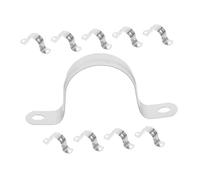 Toyvian 10pièces Collier De Serrage pour Tuyau Eau PVC Support De Clip De Fixation pour Conduits Lot