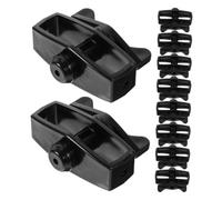 Toyvian 10pièces Tendeur De Câble Métallique pour Clôture Outils De Serrage De Fil Tendeur De Corde De Tente Usage Extérieur pour Ferme Et Jardin