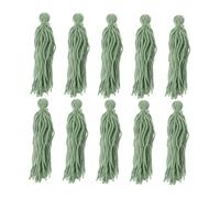 Toyvian 12 pièces Balais de pour Aquarium Mops de Reproduction Flottants pour Poissons Colorés Scalaires et Crevettes Accessoires pour Habitat Naturel