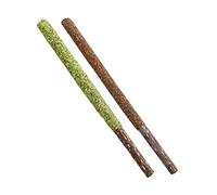 Toyvian 12 Pièces Bâtonnets à Mâcher pour Chat avec Actinidia Polygama Friandises Comestibles pour Nettoyage des Dents Intestinal Apaisant pour Actifs
