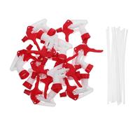 Toyvian 12 pièces Buses Pulvérisation Jardin Réglables Tête Pulvérisateur à Gâchette pour Arrosoir et Tuyau Eau Vaporisateur Manuel Pression Spray Fine et Constante Entretien Facile