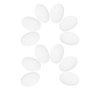 Toyvian 12 Pièces Butée de Porte Murale en Silicone Blanc 2 Pouces | Protection Murale, Absorption des Chocs, du Bruit, Installation Autocollante, pour Chambres et Pièces à Vivre
