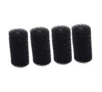 Toyvian 12 pièces Cylindres Éponge Filtrante Absorbante Huile pour Bassin Noir Compatible Aspirateur de Fond Haute Efficacité pour Bassins Spas et Bains à Hydrothérapie