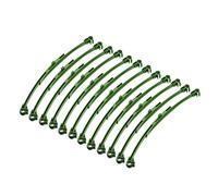 Toyvian 12 Pièces Supports de Plantes Réglables de Tuteurs de Jardin pour Plantes Grimpantes Treillis Durable pour Vignes Fleurs Facile à Installer