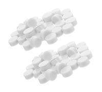 Toyvian 120 Mini Roulements à Billes Blancs pour Bricolage Roulements Pivotants pour Moulins à Vent Base Rotative pour Loisirs Créatifs Accessoires DIY pour Ornements et Bijoux