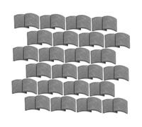 Toyvian 120 Pièces Miniature Clay Roof Tiles Lifelike Small Roof Tiles for Dollhouse DIY Crafts Table Landscaping Model Building Accessories