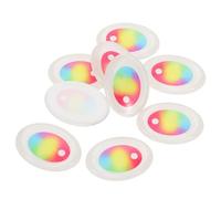 Toyvian 120 Pièces Yeux Artificiels Réalistes pour Projets DIY Yeux de Sécurité Faciles à Installer pour Accessoires de Poupées et Jouets Peluche
