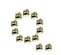 Toyvian 12pcs Artisanat de Noël Cloches Petit métal Jingle Bells Arbre de Noël Suspendu décorations Ornements de Bricolage Artisanal Accessoires 36mm