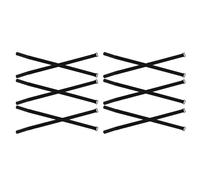 Toyvian 12pièces Sangles De Fixation pour Parasol De Terrasse Sangles Stabilisatrices Et Attaches pour Parasol De Jardin De Rangement Et Anti-tempête