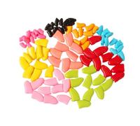 Toyvian 140 Pièces Protège-Griffes pour Chats Couvre-Griffes de Chat en Plastique et Confortable Facile à Utiliser Protège Les Meubles Les Griffures pour Couleur Couleur Aléatoire