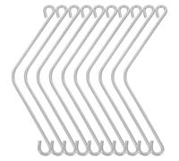 Toyvian 15 Pièces Clips Ressort Acier Inoxydable pour Cadres de Ruche Poignée Ferme Design Adaptable, Accessoires pour Apiculture et Ruchers Domestiques