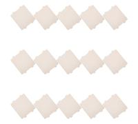 Toyvian 15 Pièces Plaque de Mica Résistante à Haute Température Dimensions Accessoire de Remplacement pour Micro-ondes pour Four Micro-ondes