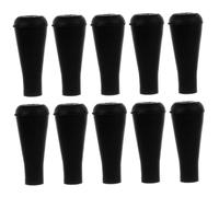 Toyvian 15 Pointes de Flèches en Caoutchouc Noir 6Mm pour Tir à l'arc Lot de 15 Pièces Pointes d'Entraînement Compatibles Bois et Fibre de Verre pour Chasse au Petit Gibier et Tir sur