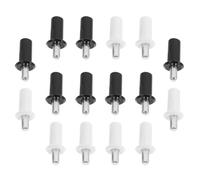Toyvian 16pièces Épingle de Réparation de Volet Goupille de Serrure Acier Inoxydable et Abs pour Réparation de Fenêtre et Porte Accessoire Quincaillerie pour Volet Roulant et Porte