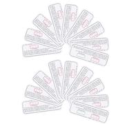 Toyvian 18 Pcs Carte de Test UV Uva Uvc en PVC pour Mesure D'éclairage | Évaluation D'intensité Vieillissement, sans Matériel Nécessaire, Carte Indicatrice pour Contrôle Rapide
