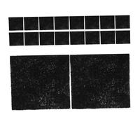 Toyvian 18 Pcs Filtres à pour Litières de Remplaçants pour Systèmes de Litière Couvertes Absorbeurs Odeur Compatible Plupart des Boîtes à