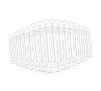 Toyvian 18 Pcs Tubes à Bulles Vides pour Mariage et Fête Bouteilles DIY pour Liquide à Bulles Accessoires de Fête Amusants pour Adultes