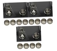 Toyvian 18pièces Couvercle De Bouton De Cuisinière Pour Sécurité Garçon Fille Cache De Pour Gazinière Compatible Majorité Des Cuisinières Design Transparent Pour Intégrer