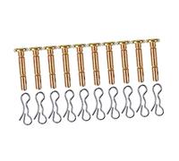 Toyvian 1ensemble De Goupilles De Cisaillement Métalliques pour Déneigeuse Accessoires De Remplacement pour Blower Facile à Installer Et