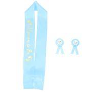 Toyvian 1ensemble Décorations Pour Shower Écharpe Maman à Venir Badge Papa à Venir Accessoires De Fête Pour Annonce De Grossesse Et Photo Prop Écharpe Badges