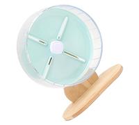 Toyvian 1Ensemble Roue Silencieuse pour Hamsters Chinchillas avec Support Accessoire de Jeu pour Exercices Quotidiens Animaux de Compagnie