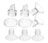 Toyvian 1ensemble Tétines Silicone Pour Tire-lait Électrique Inserts De Bride Universels Accessoires Pour Tire-lait Portable Confort Optimal Et Utilisation Durable
