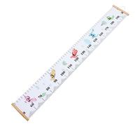 Toyvian 1ensemble Toise Murale Animaux Cartoons Pour Garçon Fille Règle De Hauteur Amovible Décoration Murale Ludique Pour Chambre Garçon Fille Et Nursery
