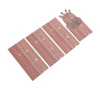 Toyvian 1ensemble Toise Murale Pour Garçon Fille Règle De Croissance Décorative Pour Chambre Suivi Pratique Décoration Murale Élegante Forme De Girafe