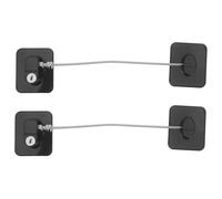 Toyvian 1ensemble Verrous De Sécurité Pour Garçon Fille Avec Clé Verrou De Réfrigérateur Meuble Pour Garçon Fille Installation Facile