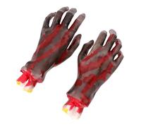 Toyvian 1Paire Accessoires de Main Fantasmagoriques pour Halloween Accessoires de Simulation Réalistes pour Décors Effroi et Photographie pour Fêtes et Spectacles