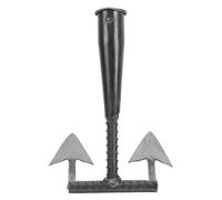 Toyvian 1Pc Double Fossés Et Houes Pelouse Creuser Ferme Houe Outil Outil De Tranchée Outil De Jardinage Houe Outil De Jardinage Houe Tête De Houe De Jardinage Tranchée Creuser Outil Houe