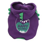 Toyvian 1Pc Vêtements pour Animaux De Compagnie Chien Drôle Tenue Costume Costume pour Animaux De Compagnie Manteaux Mignons Chihuahua Tenues Robe Petit Halloween Vêtements pour