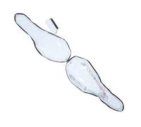 Toyvian 1pièce à Transparent pour Guitare Housse Rembourrée pour Guitare Folk avec Double Sangle Convient Aux De Design Élégant Et Matériau Pc