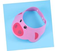 Toyvian 1pièce Chapeau De Bain Réglable Épais Bonnet De Pour Shampoing Cochon Rose