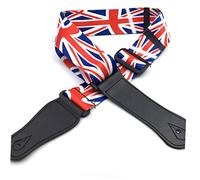 Toyvian 1pièce Guitare Électrique Et Basse Sangle Unique Union Jack Sangle Réglable Pour Guitaristes Accessoire Pour Guitare Acoustique Et Folk Confort Optimisé Pour Jouer Debout